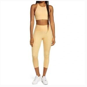 Girlfriend Collective High Waist Paloma Cropped Leggings Yoga Size Small